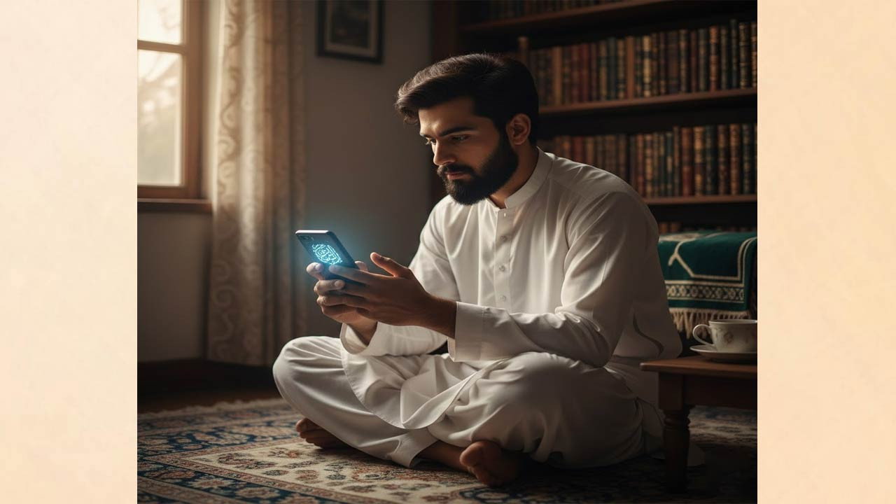 মোবাইল ফোনে কোরআন পড়লে কি সওয়াব হবে?