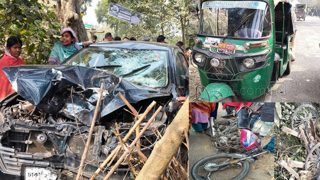 দিনাজপুর বিরলে দূর্ঘটনায় আরও ১জন নিহত, জানা গেছে আহতদের পরিচয় 