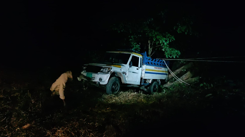 রাঙামাটিতে নিয়ন্ত্রণ হারিয়ে পিকআপ ভ্যান খাদে, নিহত ২