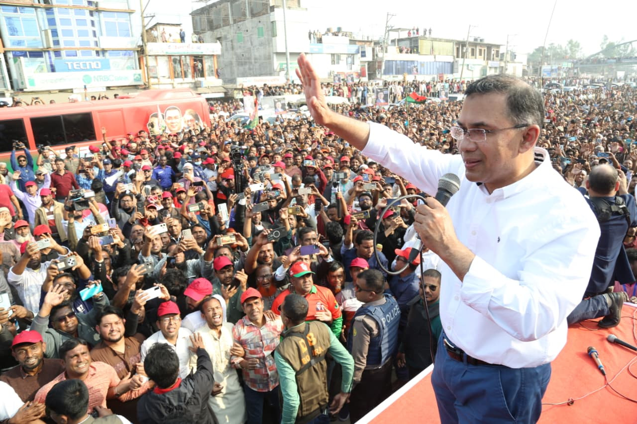 রংপুরে শহীদ আবু সাঈদের কবর জিয়ারত শেষে জনসভায় যোগ দেবেন তারেক রহমান