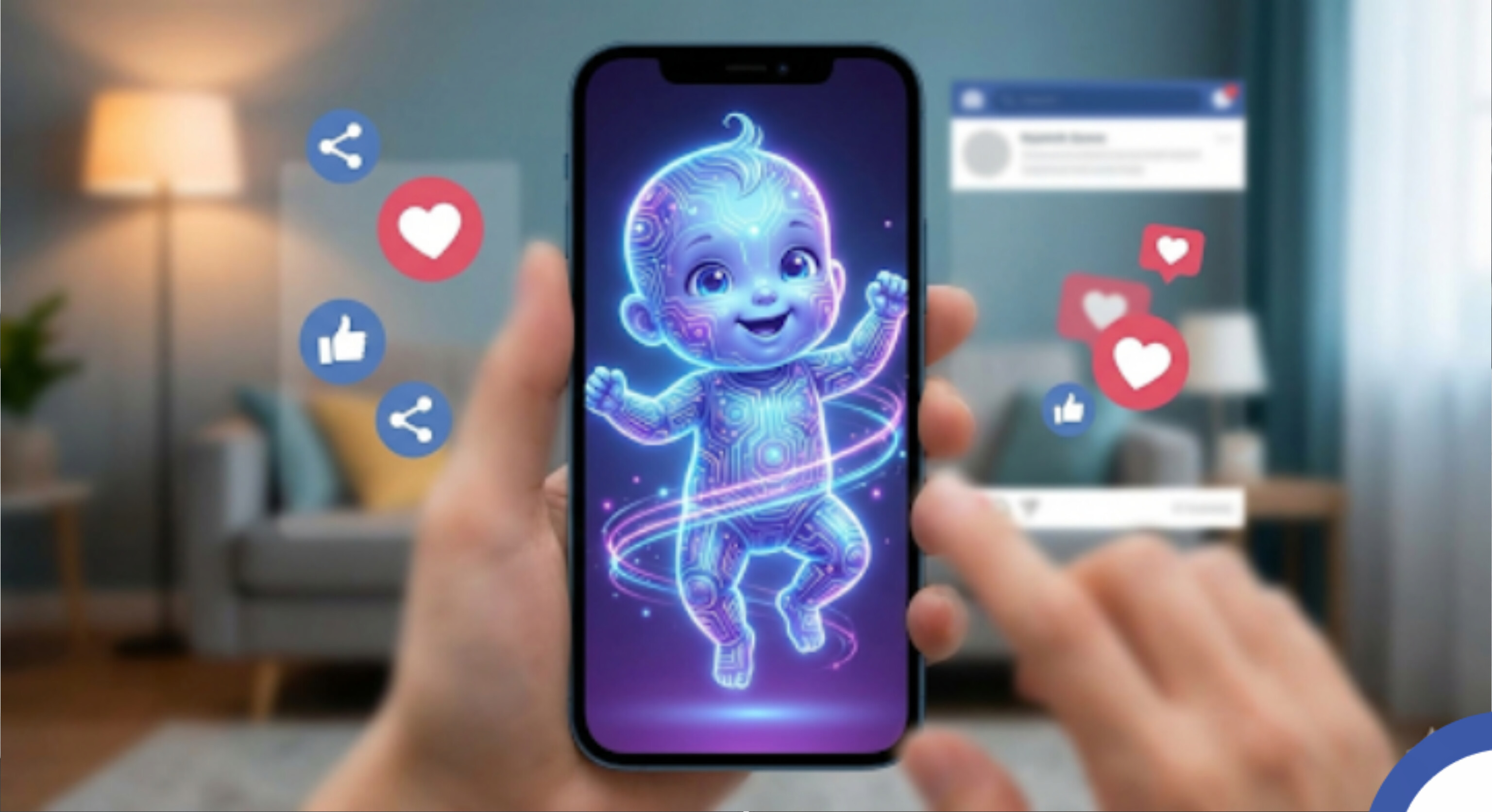 সোশ্যাল মিডিয়ায় ঝড় তুলেছে ‘এআই ড্যান্সিং বেবি