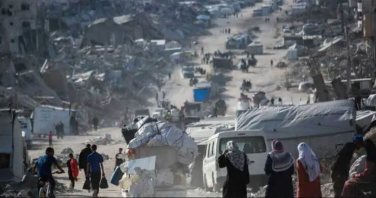 দক্ষিণ গাজা খালি করার নির্দেশ ইসরায়েলের