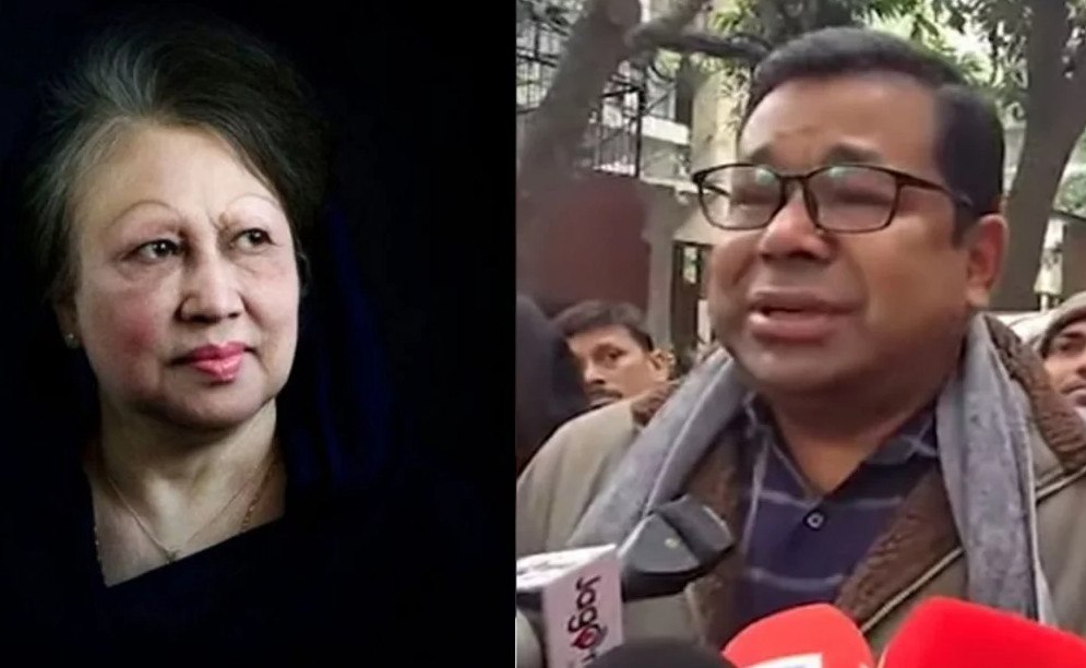 খালেদা জিয়ার প্রয়াণে অঝোরে কাঁদলেন মনির খান