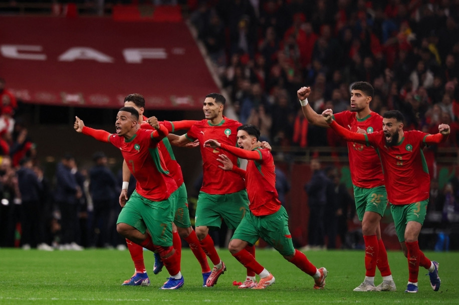 নাইজেরিয়াকে হারিয়ে ফাইনালে হাকিমির মরক্কো