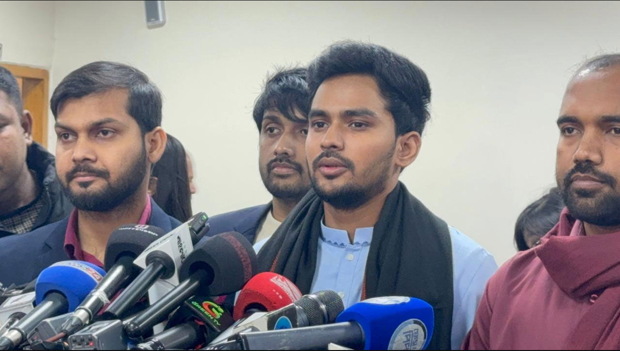 তারেক রহমান নির্বাচনী আচরণবিধি লঙ্ঘন করেছেন : আসিফ মাহমুদ