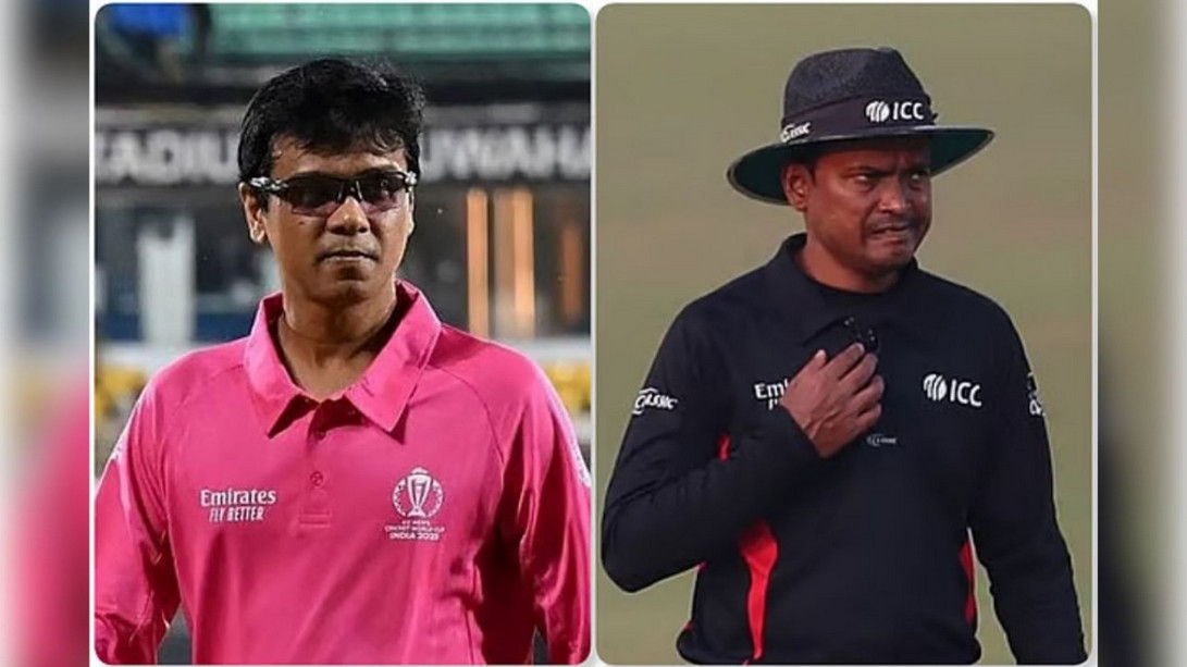 ভারত বিশ্বকাপে থাকছেন বাংলাদেশি দুই আম্পায়ার