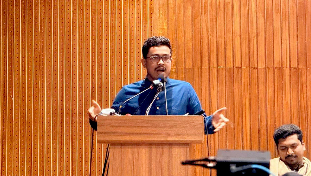 গণভোটে ‘হ্যাঁ’ ভোটের পক্ষে ক্যাম্পেইন চালাবে ডাকসু : ভিপি সাদিক কায়েম