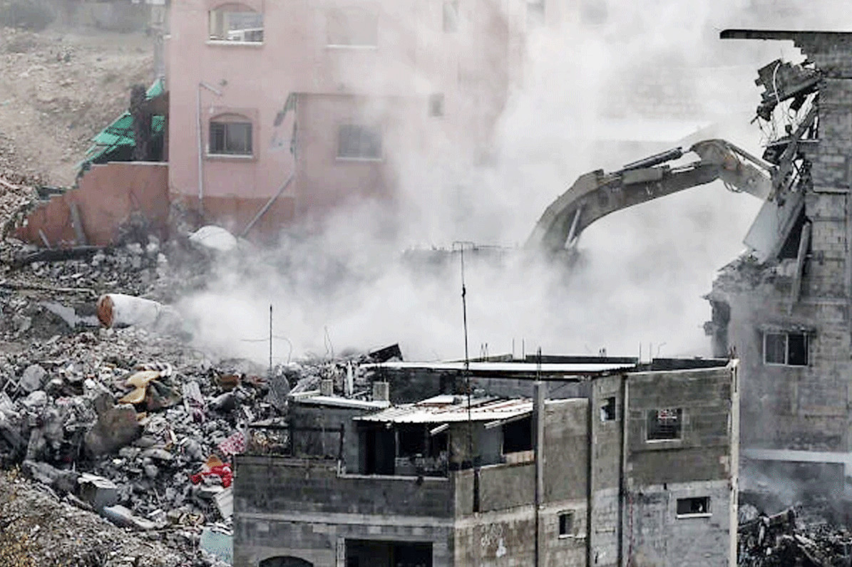 শরণার্থী শিবিরের ২৫টি ভবন গুঁড়িয়ে দিচ্ছে ইসরায়েল