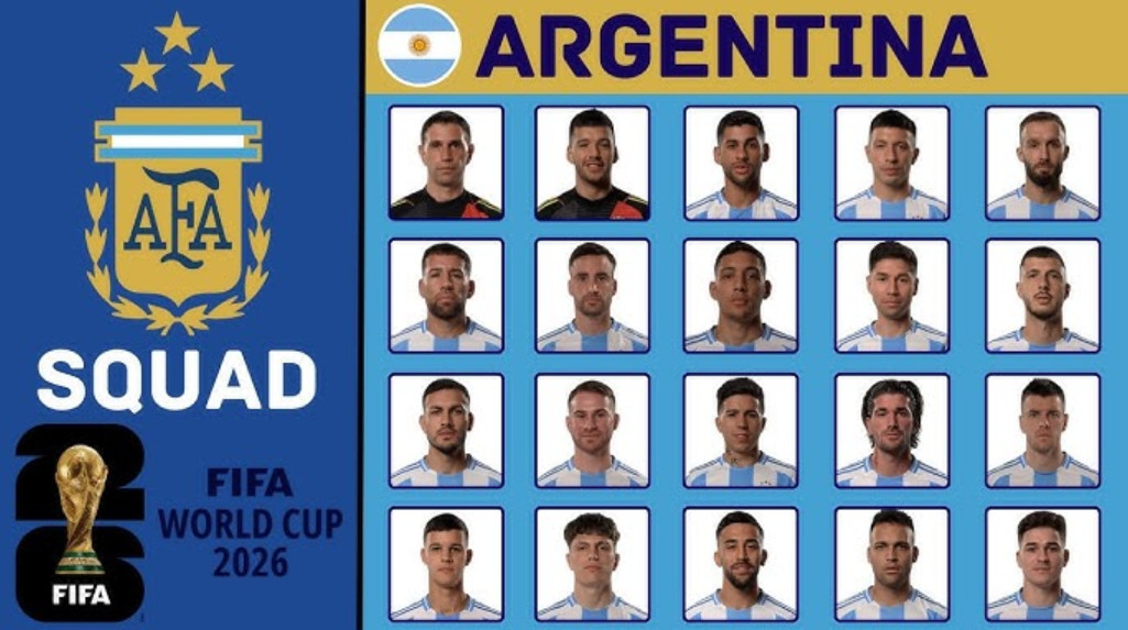 বিশ্বকাপের জন্য ২০ ফুটবলার চূড়ান্ত আর্জেন্টিনার