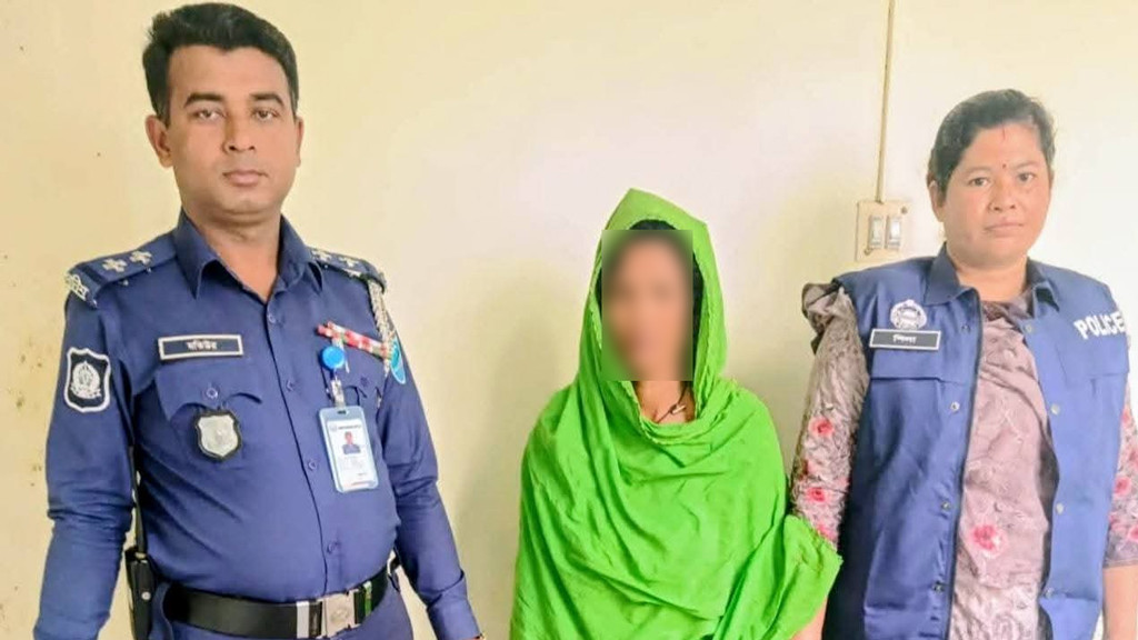 গাজীপুর থেকে অপহৃত শিশু ময়মনসিংহে উদ্ধার, গ্রেপ্তার নারী কারাগারে