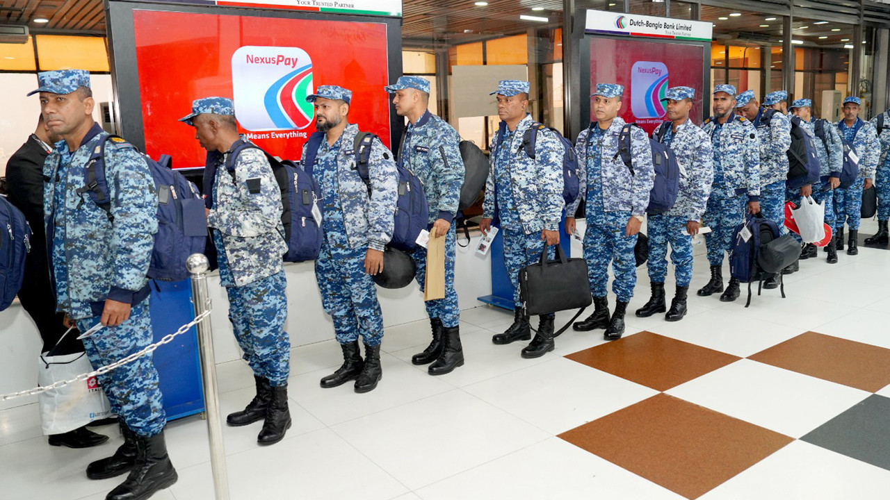 শান্তিরক্ষা মিশনে কঙ্গো গেলেন বিমান বাহিনীর ৩৫ সদস্য