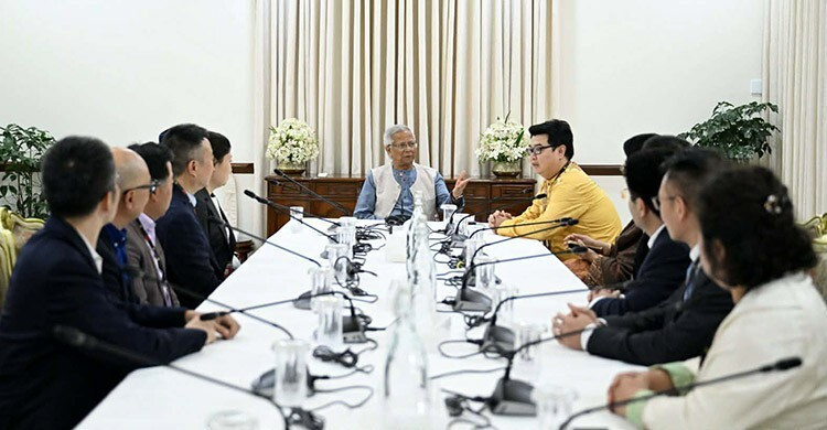 প্রধান উপদেষ্টার সঙ্গে বাংলাদেশ-চীন পার্টনারশিপ ফোরামের বৈঠক
