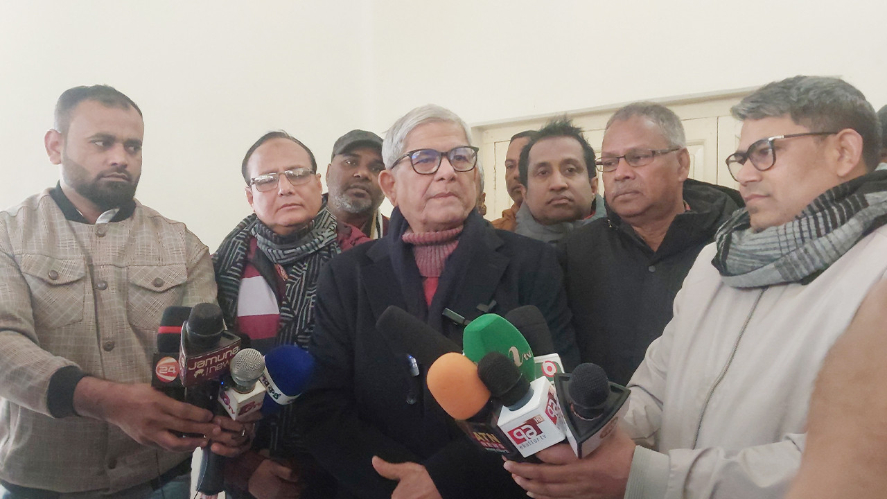 আইনশৃঙ্খলা পরিস্থিতিতে সন্তুষ্ট নই : মির্জা ফখরুল