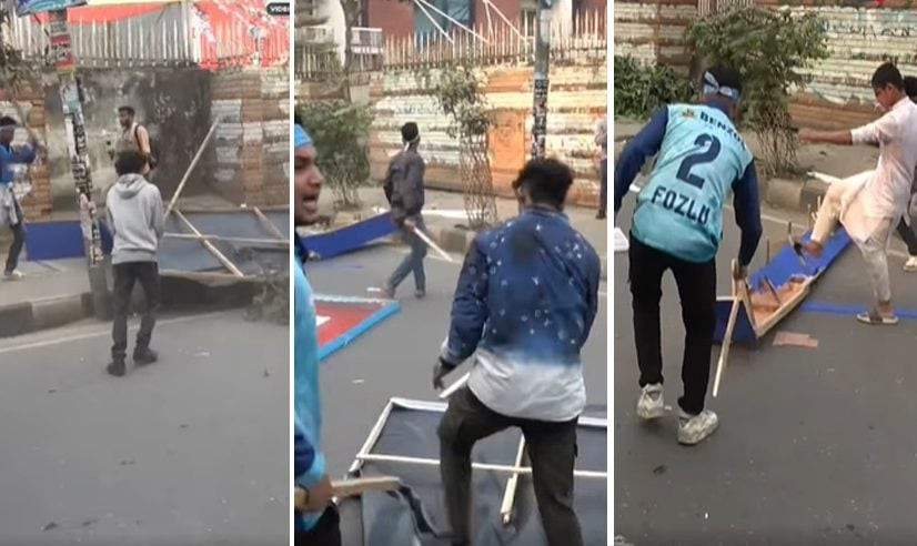 বিপিএলের খেলা না হওয়ায় মিরপুর স্টেডিয়ামে ভাঙচুর