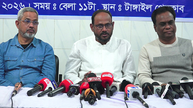 সন্ত্রাস ও চাঁদাবাজমুক্ত একটি আধুনিক টাঙ্গাইলে গড়ে তোলা হবে: টুকু