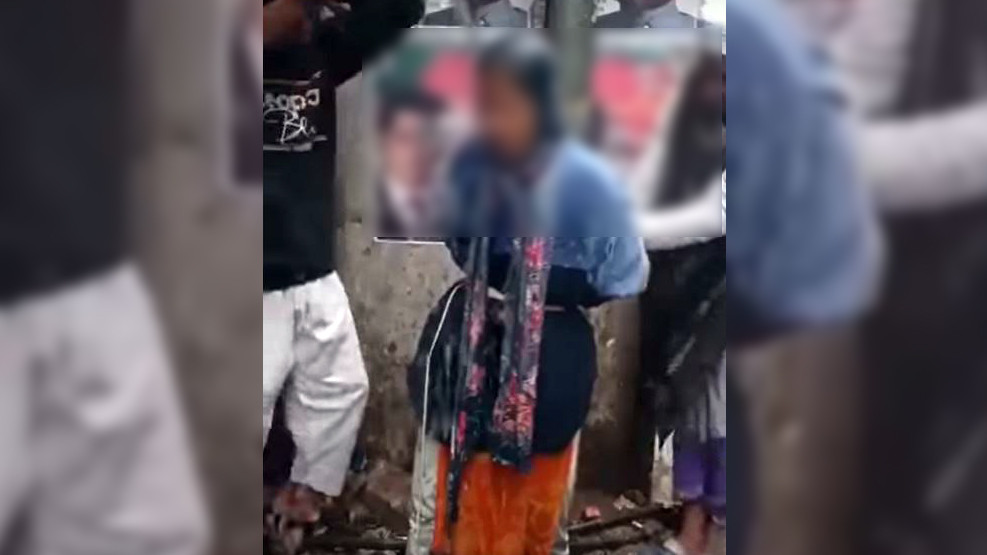 শীতের সকালে নারীকে খুঁটিতে বেঁধে পানি ঢেলে নির্যাতন,  আটক ৫