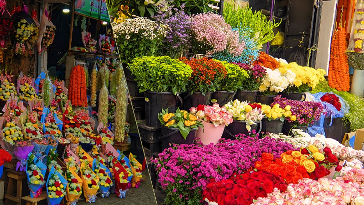 বগুড়ায় বসন্ত ও ভালবাসা দিবসে ১৭ লাখ টাকার ফুল বিক্রি