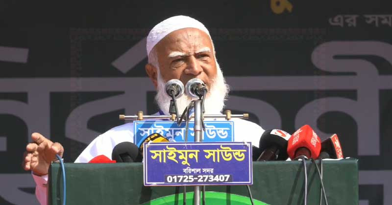 দুর্নীতির পাতা বা ডাল নয়, ঘাড় ধরে টান দেব: জামায়াত আমির