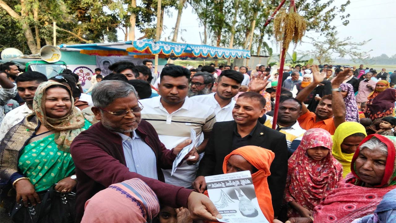 বগুড়ার মানুষ এবার প্রধানমন্ত্রী পেতে ধানের শীষে ভোট দিবে : কাজী রফিকুল ইসলাম