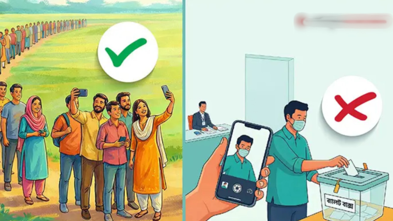 স্মার্টফোনের যুগে ‘প্রথম ভোট’ আর ‘ম্যানডেটরি সেলফি’- কিন্তু সাবধান