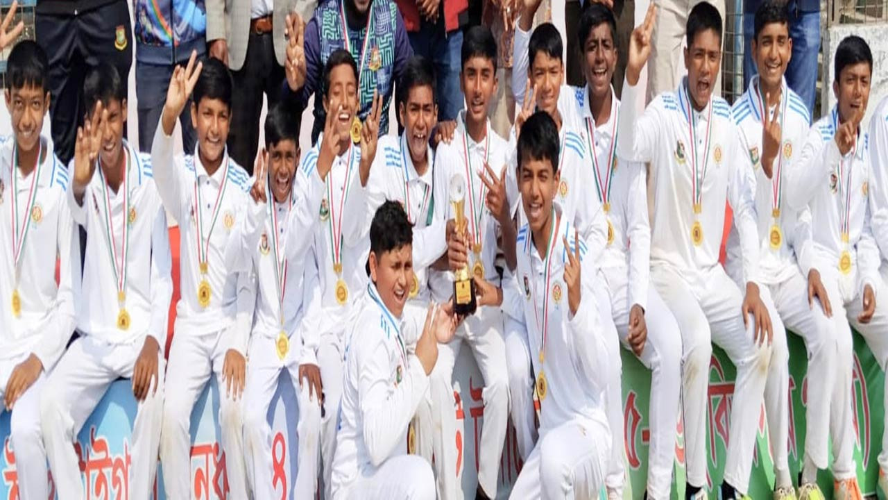 অনুর্ধ-১৪ বগুড়া জেলা ক্রিকেট দল বিভাগীয় চ্যাম্পিয়ন