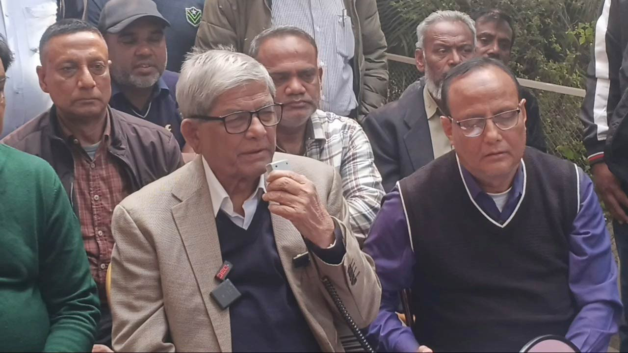 এবার ইলেকশন ইঞ্জিনিয়ারিংয়ের আশঙ্কা নেই : ঠাকুরগাঁওয়ে মির্জা ফখরুল