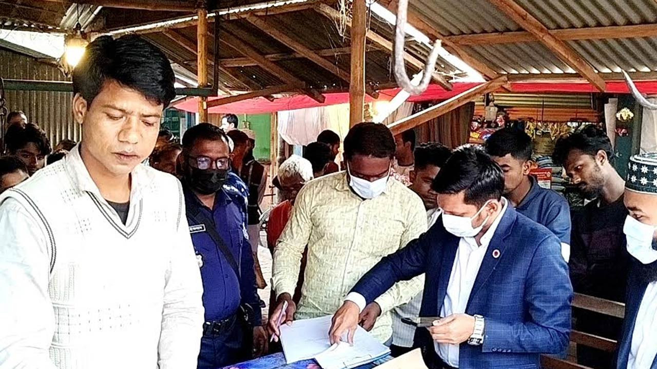 কুড়িগ্রামের ফুলবাড়ীতে পঁচা মাংস বিক্রির অপরাধে ১০ হাজার টাকা জরিমানা