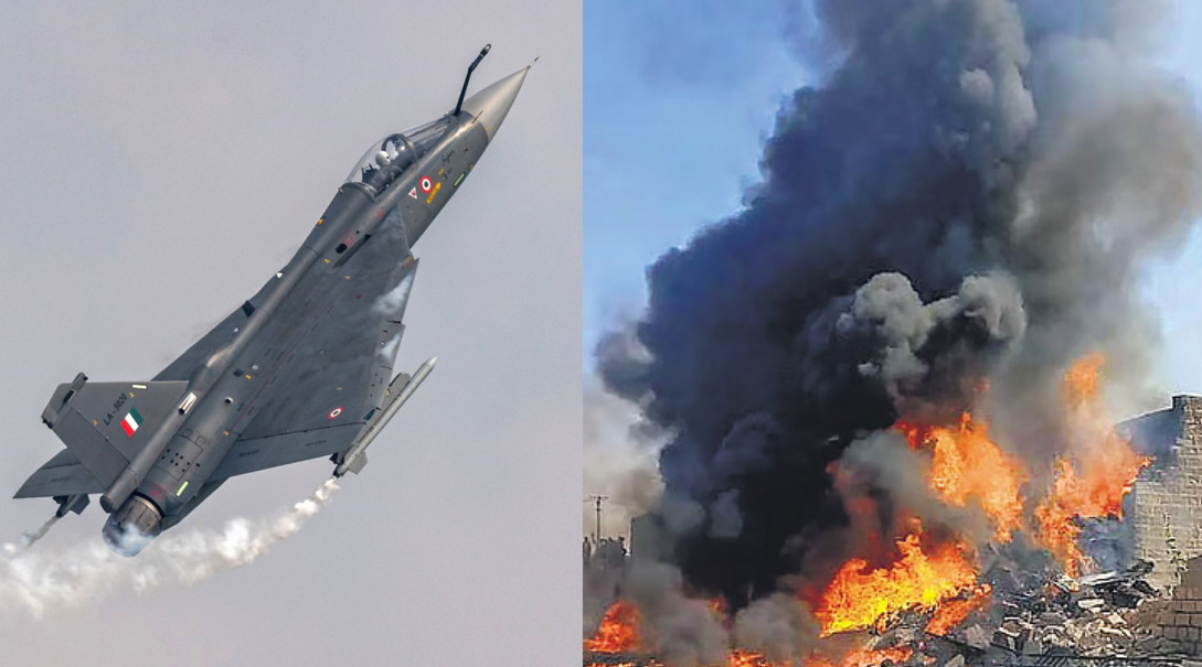 আবারও বিধ্বস্ত ভারতের যুদ্ধবিমান