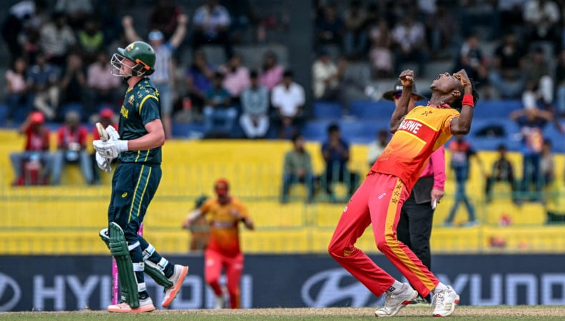 টি-টোয়েন্টি বিশ্বকাপে অঘটন, অস্ট্রেলিয়াকে হারাল জিম্বাবুয়ে
