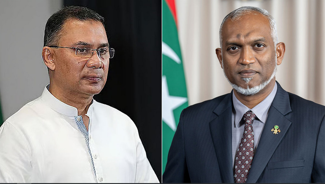 তারেক রহমানকে অভিনন্দন জানালেন মালদ্বীপের প্রেসিডেন্ট