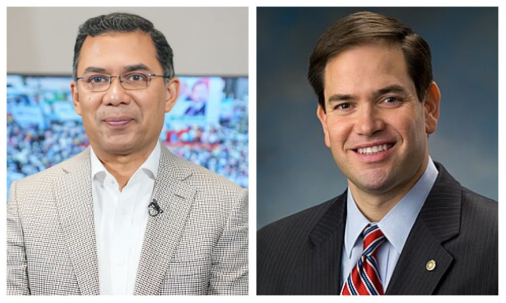 তারেক রহমানকে মার্কিন পররাষ্ট্রমন্ত্রীর অভিনন্দন