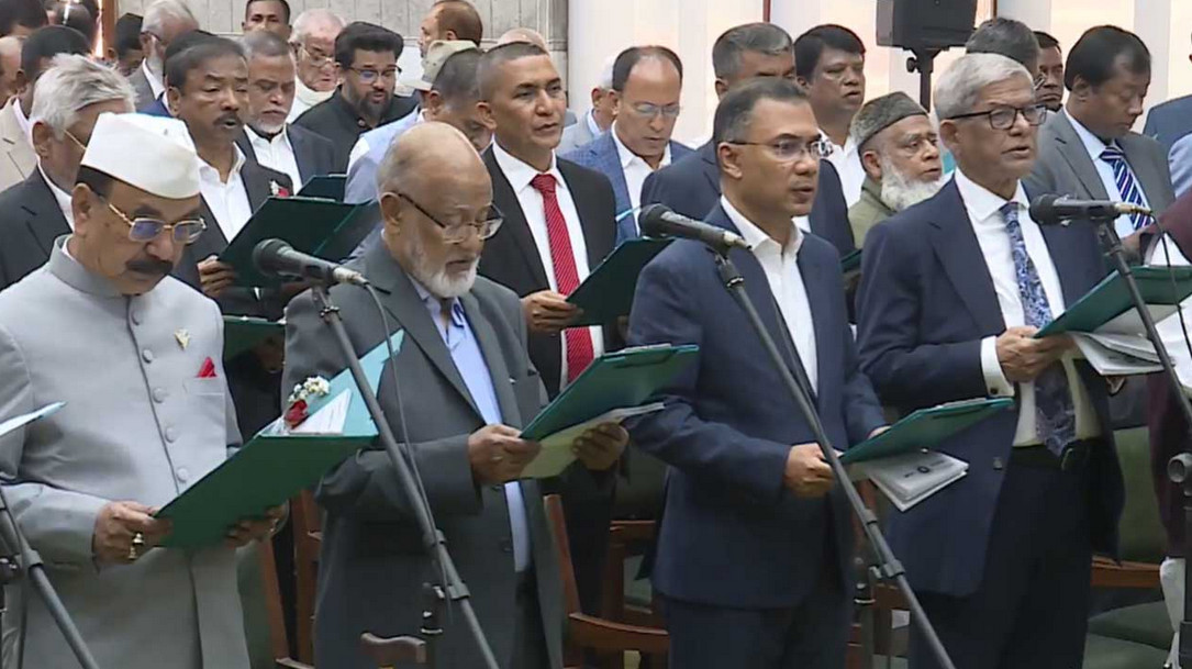 প্রথম ধাপে শপথ নিলেন বিএনপির এমপিরা