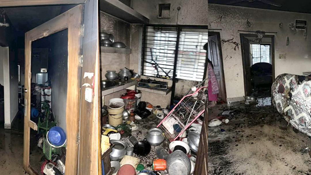 চট্টগ্রামে রান্নাঘরে গ্যাস বিস্ফোরণে তিন শিশুসহ দগ্ধ ৯