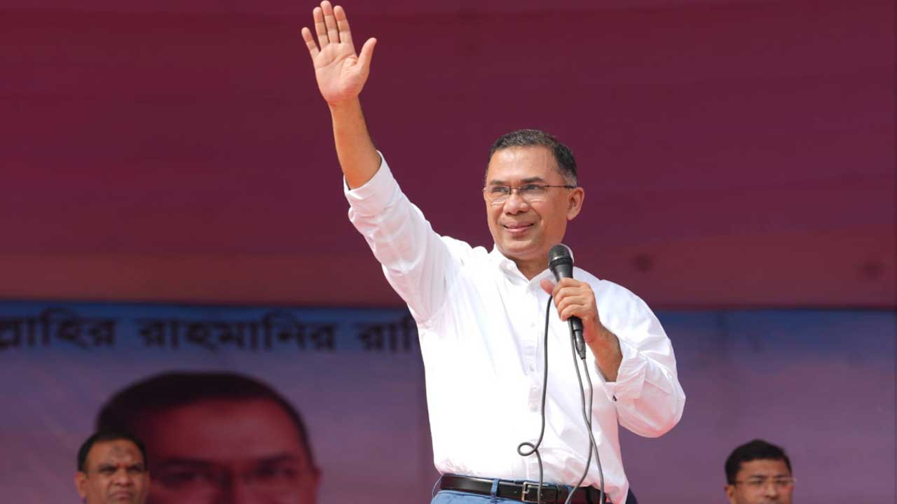 শনিবার উত্তরাঞ্চলের তিন জেলা সফর করবেন তারেক রহমান