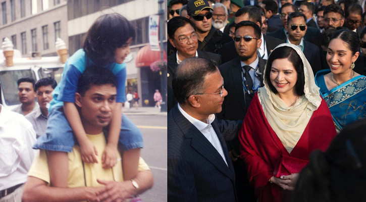 বাবাকে নিয়ে আবেগঘন পোস্ট জাইমা রহমানের