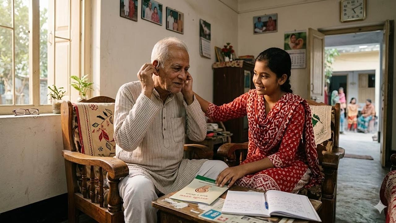 বয়স বাড়ার সাথে শ্রবণশক্তি কমে যাওয়ার কারণ ও করণীয়