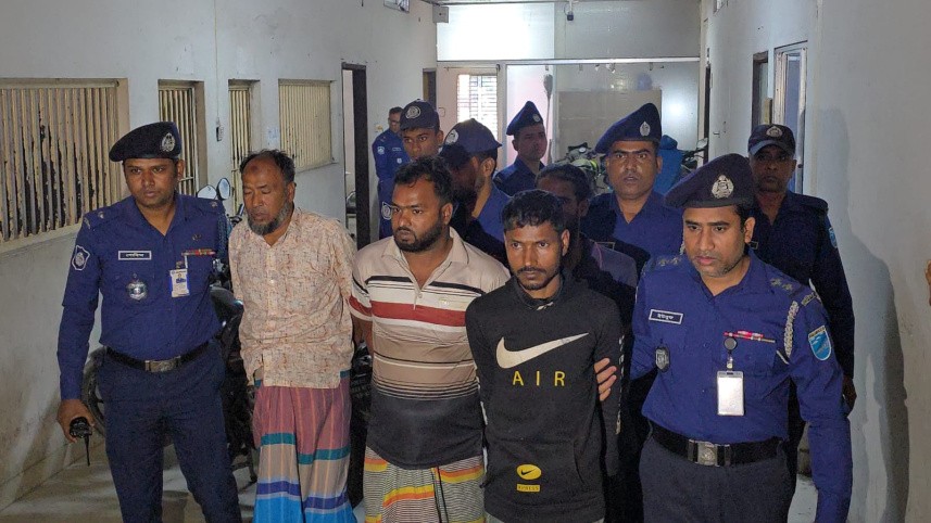 নরসিংদীতে কিশোরীকে ধর্ষণ ও হত্যা, ৭ আসামি ৮ দিনের রিমান্ডে