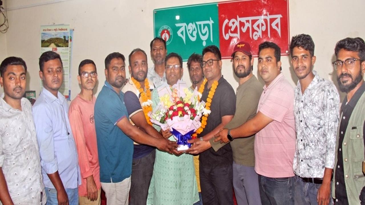 বগুড়া টেলিভিশন ভিডিও জার্নালিস্ট এসোসিশেনের কমিটি গঠন