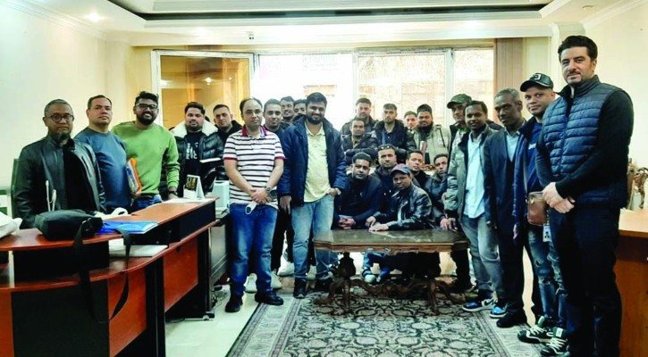 ইরানে আটকে পড়া ১৮৬  বাংলা‌দে‌শি‌ আজারবাইজানে পৌঁছেছেন