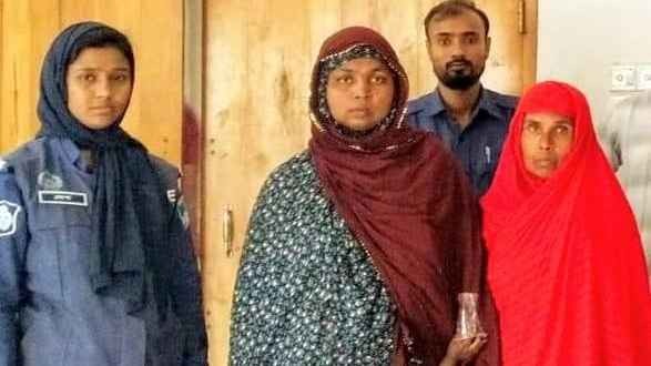 স্ত্রীকে শ্বাসরোধে হত্যার অভিযোগে স্বামী ও প্রথম স্ত্রীসহ গ্রেফতার ৩