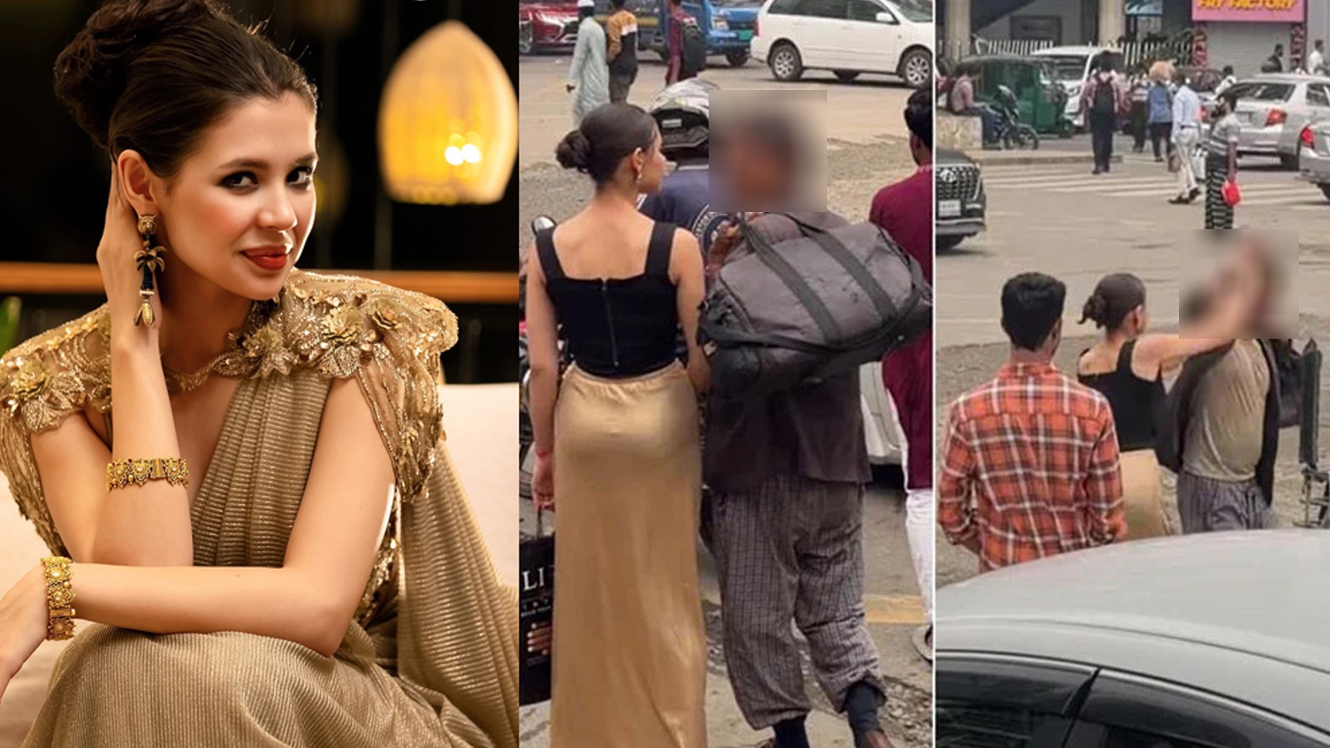 গুলশানে পথচারীকে মারধর, মডেল মনিকাকে লিগ্যাল নোটিশ