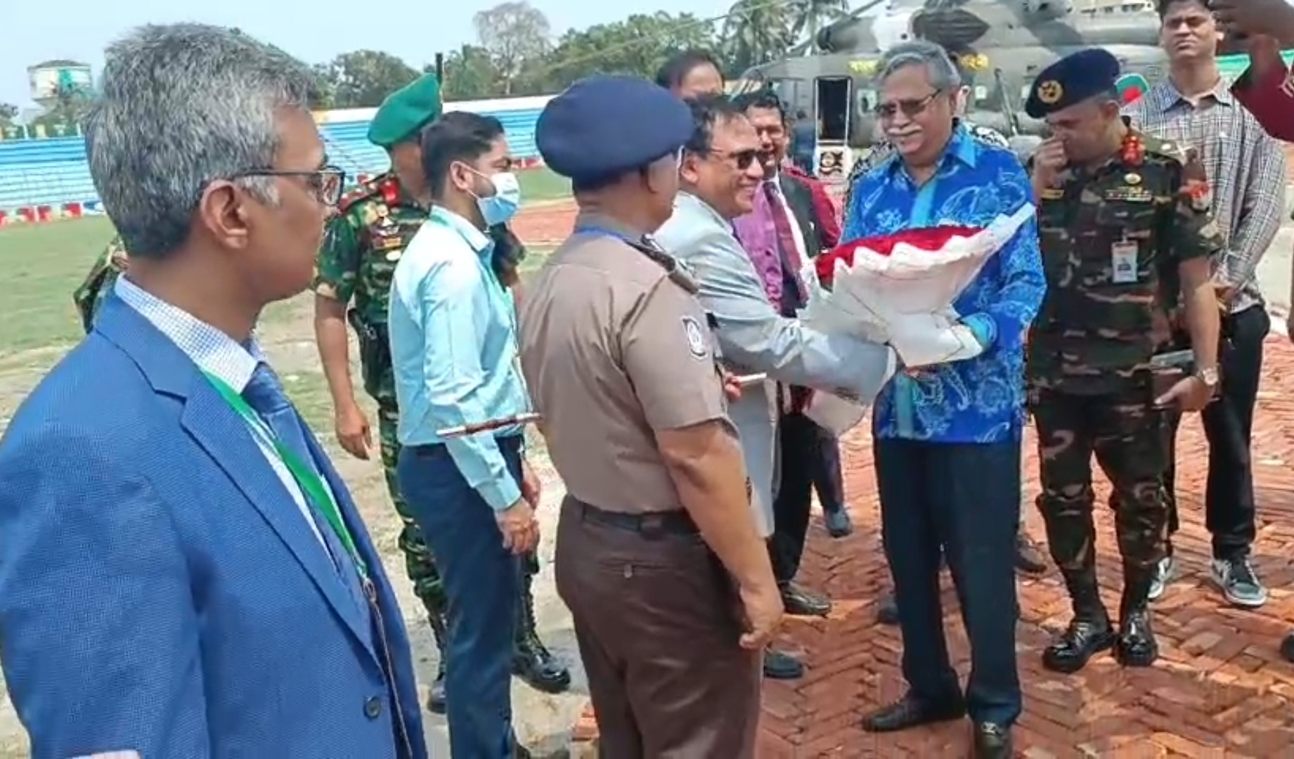 চারদিনের সফরে পাবনায় পৌঁছেছেন রাষ্ট্রপতি