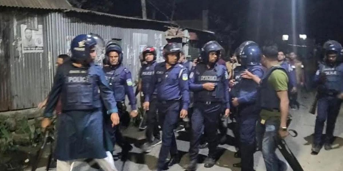 মুক্তাগাছায় দুই পক্ষের সংঘর্ষে পুলিশসহ আহত ১৫