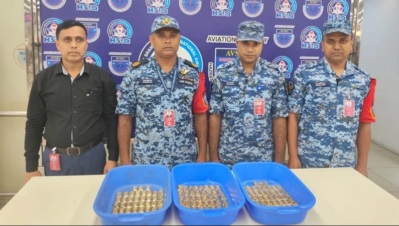 বিমানের উড়োজাহাজে ১৮ কেজি স্বর্ণ জব্দের ঘটনায় মামলা