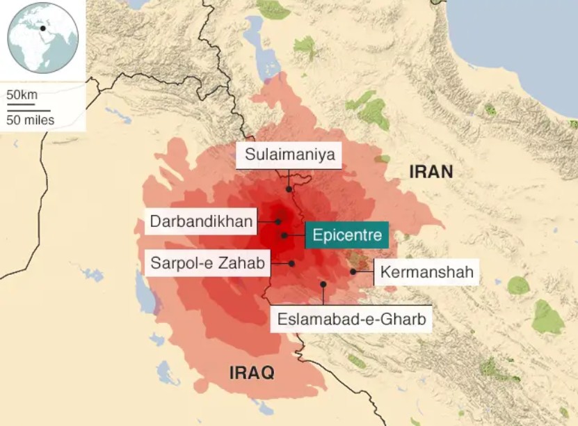 ইরানে আবারও ভূমিকম্প অনুভূত