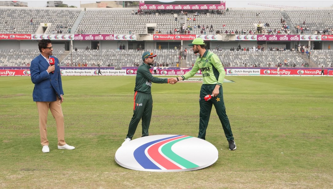 সিরিজ নির্ধারণী ম্যাচে টস হেরে ব্যাটিংয়ে বাংলাদেশ