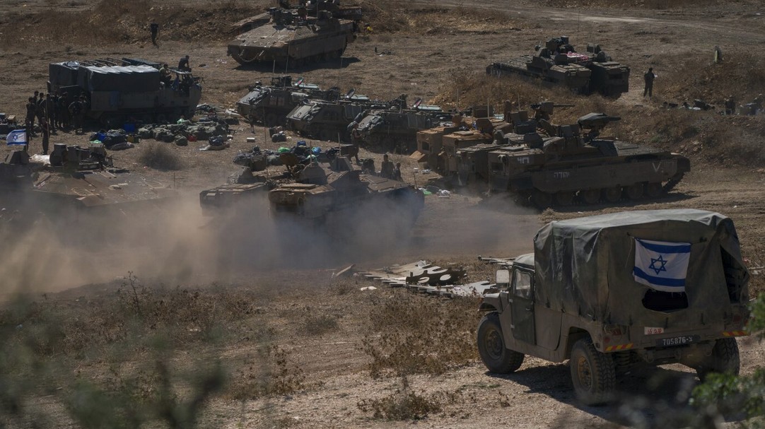 লেবাননের স্থল অভিযান শুরু ইসরায়েলের