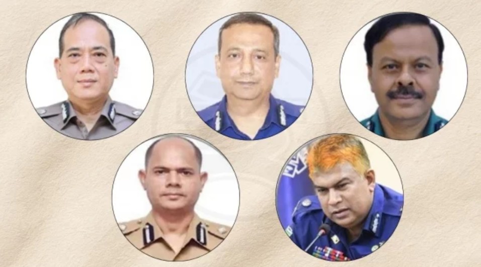 নৌ-পুলিশ প্রধানসহ পাঁচ কর্মকর্তাকে বাধ্যতামূলক অবসর