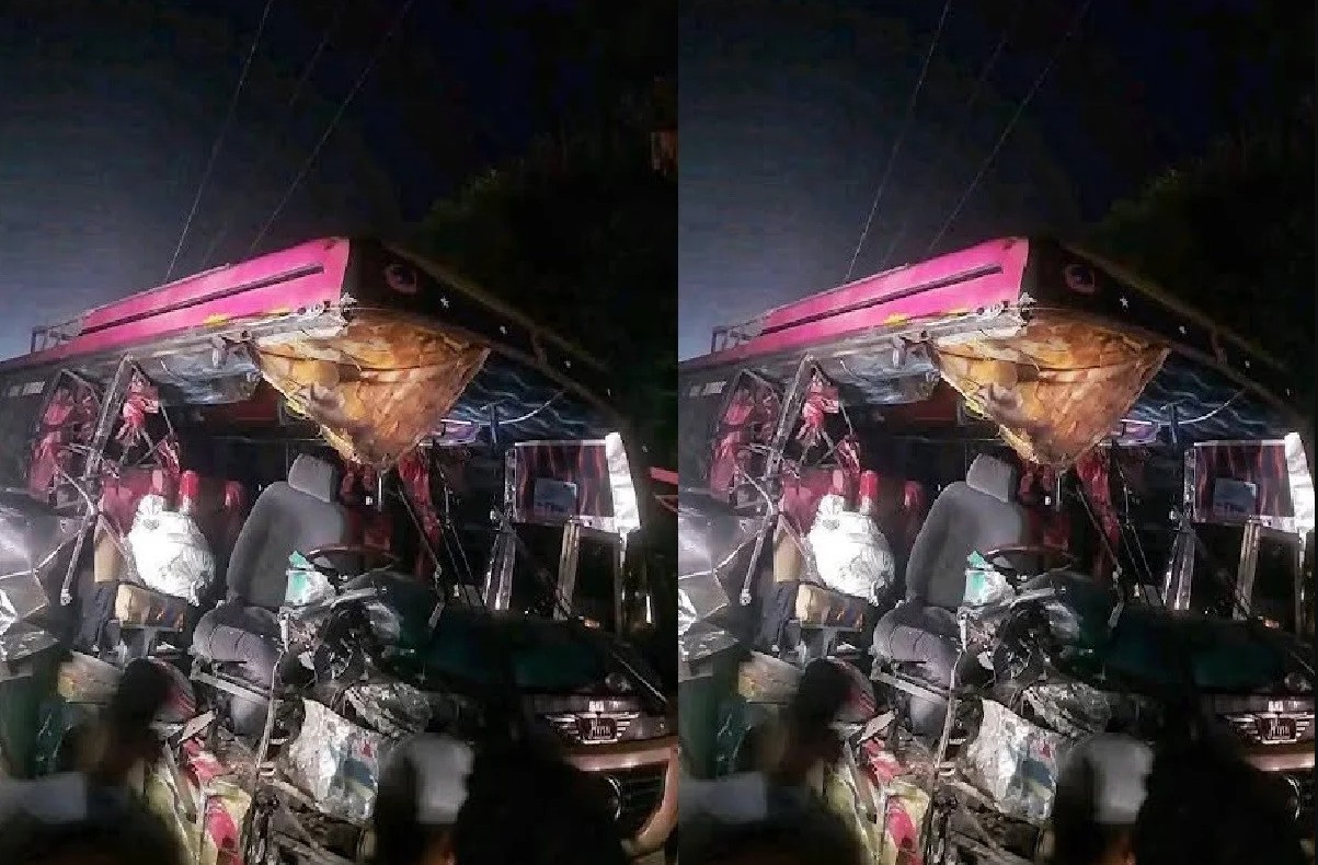 কিশোরগঞ্জে দুই বাসের মুখোমুখি সংঘর্ষ, আহত ২০