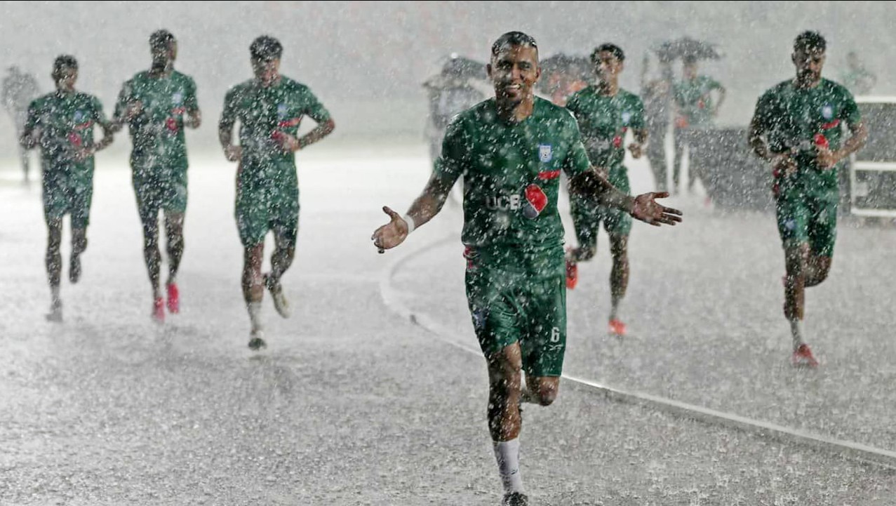 বজ্রপাত ও বৃষ্টিতে জামালদের অনুশীলন বাতিল